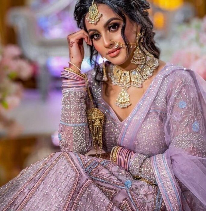 bridal lengha trunk